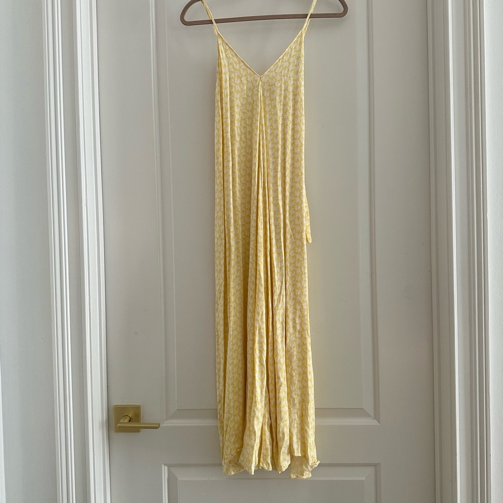 Zara maxi tie back dress Size M-L